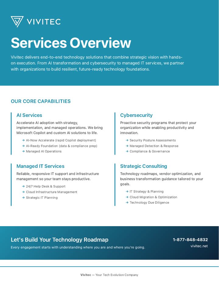 Services Overview