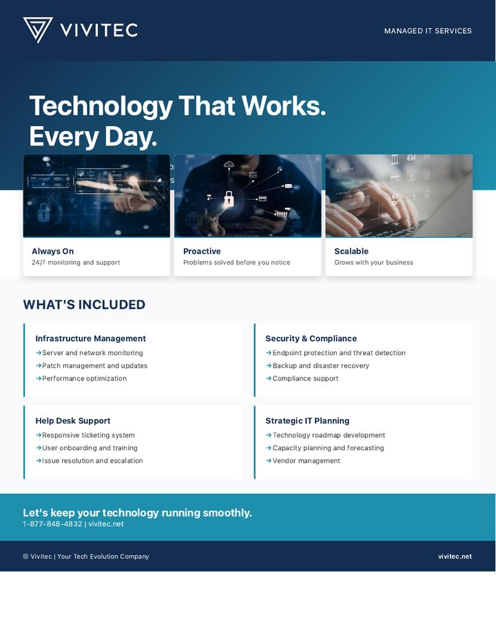 Technology That Works. Every Day.